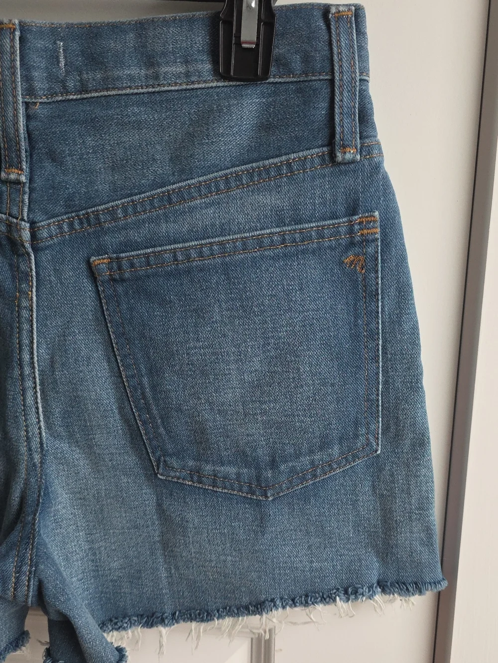 NWOT Madewell Perfect Jean Short Button-Front Shorts Size 26 G228